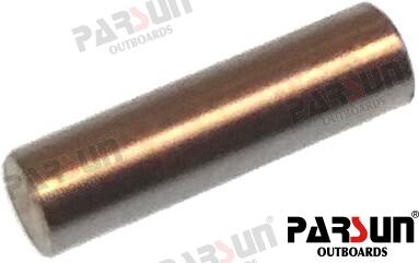 Lock pin for water pump rotor for OEM: Mercruiser: 17-9521811, 9521811; OMC: 5040526; Parsun: F8-04000021; Tohatsu: 3B2-65022-0, 3B2650220M