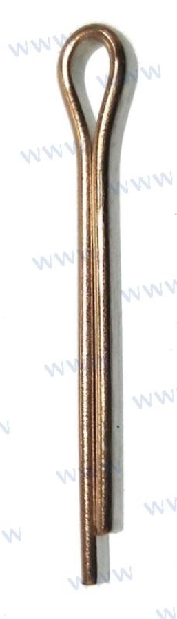 Штифт OEM: Mercruiser: 18-8150264, 8150264; OMC: 5041696; Parsun: GB/T91-2.5X30; Honda: 90758-ZV1-000, 90758-ZV4-000; Tohatsu: 9515030322M