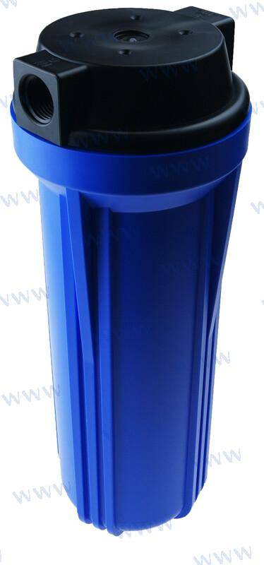 filter housing 1/2x10"l