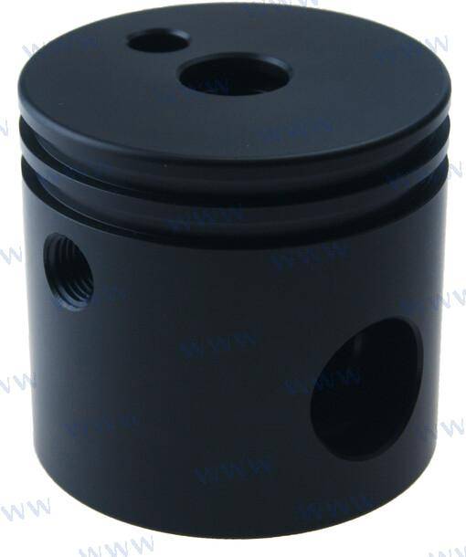 plug end 3" dual seafari