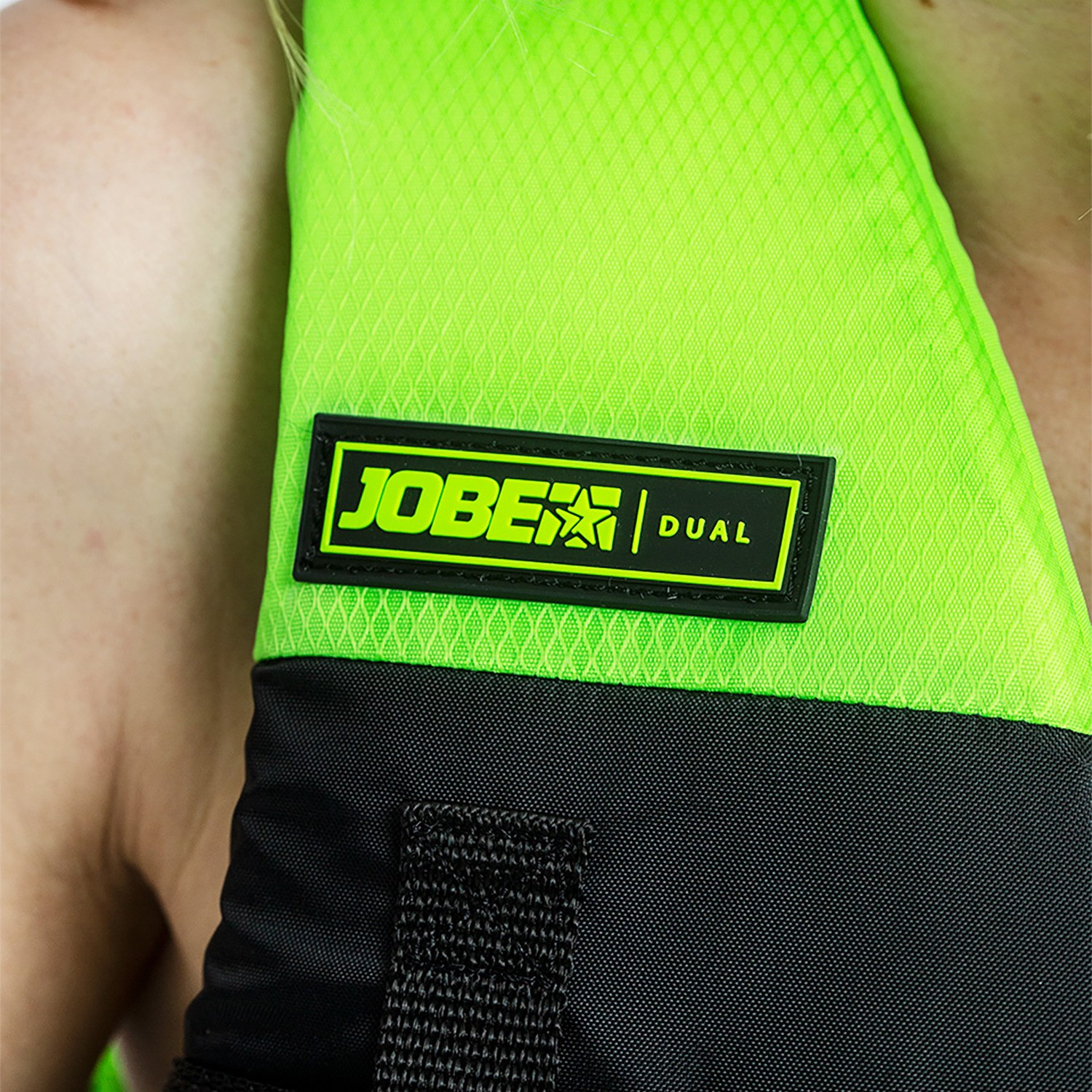 Swimming vest Jobe Dual Vest Lime Green 50N Sizes 4XL/5XL
