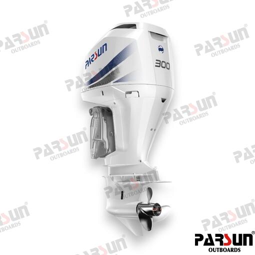 Piekaramais dzinējs Parsun F  300 Hp - 25 collu kāja   - Balts