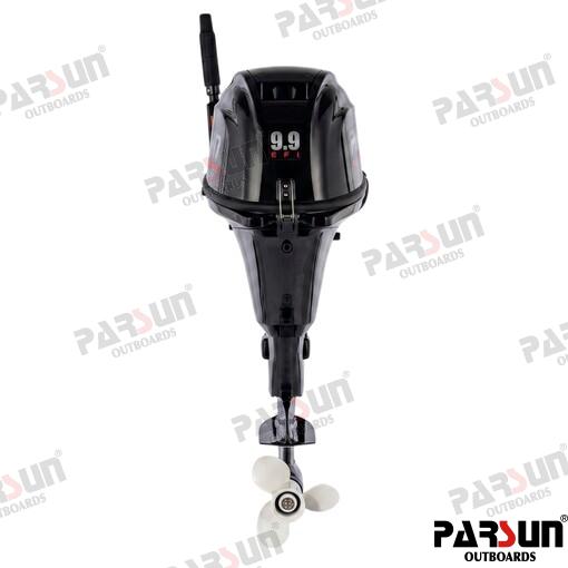 Parsun F9.9 ZS 4-stroke outboard motor - S-Leg - black