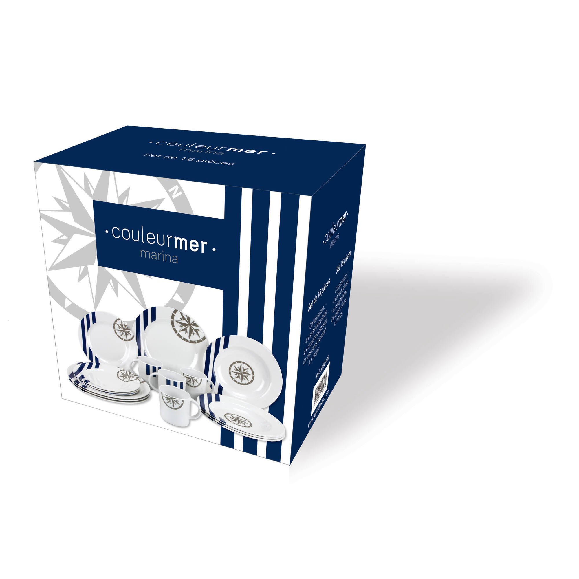Marina 16-piece tableware set - Couleurmer