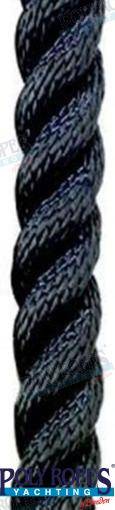 poliesteris superior melns 8mm. (150 m)