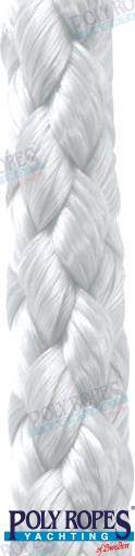 polyester silkelina white 6mm. (200 m)