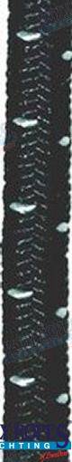 gummilina black 6mm. (100 m)