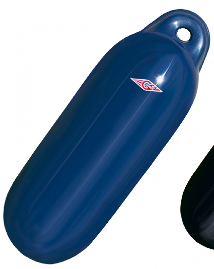 кранец синий 15x58см одна петля