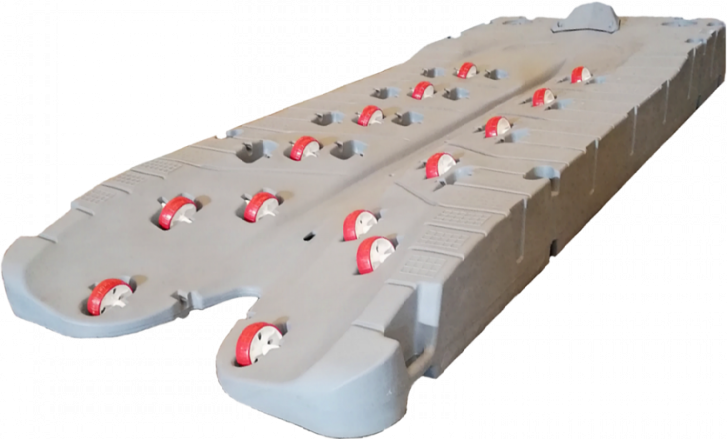 Pontoon JetPort Plus gray 386cm x 147cm Weight 178kg