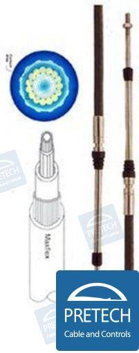 engine control cables 44ft 13,30m