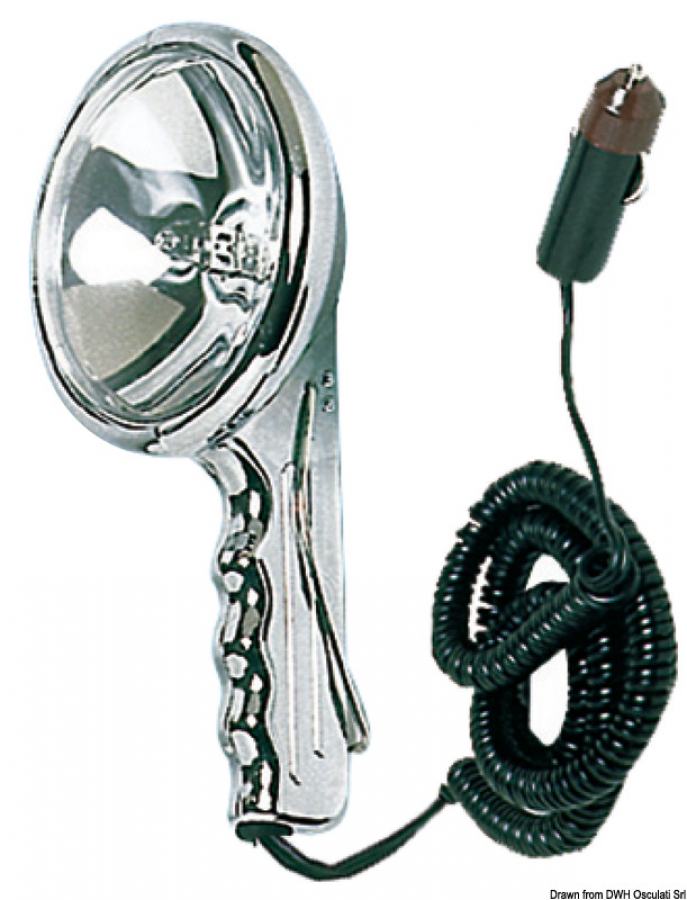 Spotlight 12V hand - chrome