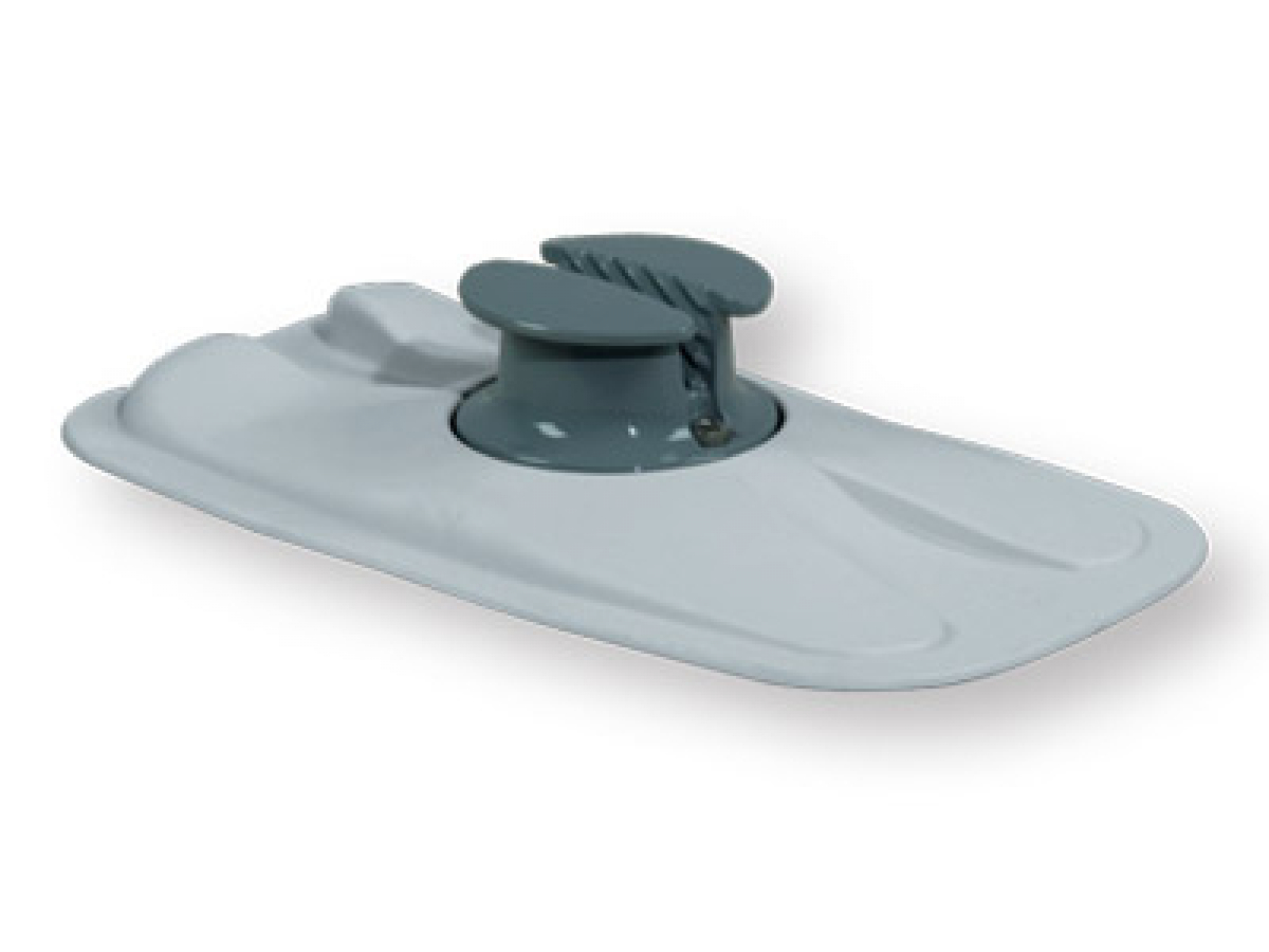 P.V.C. BASE WITH COMPRESSED SHEETS – SLOTTING SHEET CLEAT 320x160xh60mm Rope 15-16mm