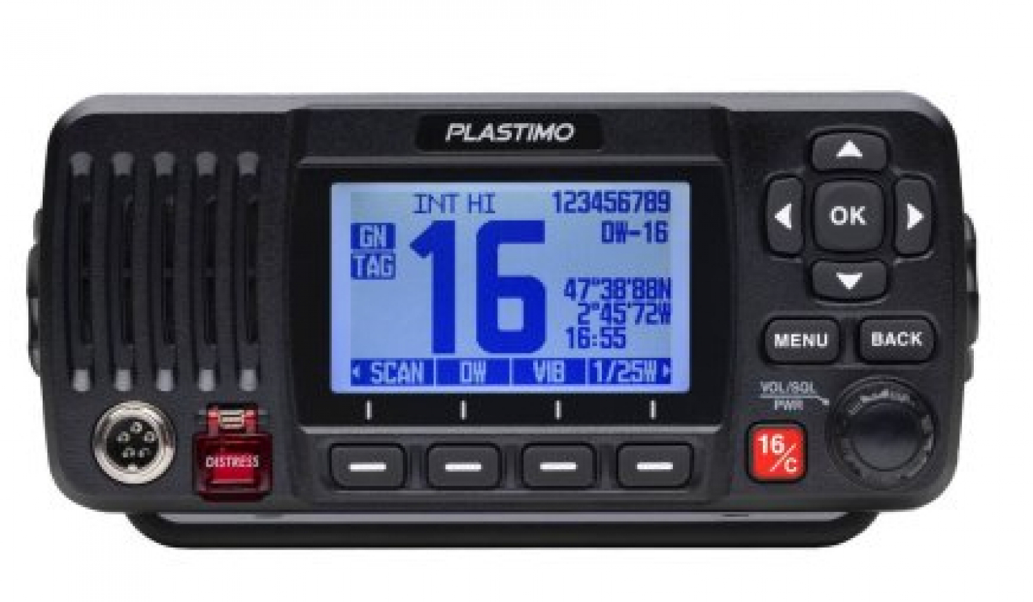 VHF, DSC, GPS FX-500+ Plastimo
