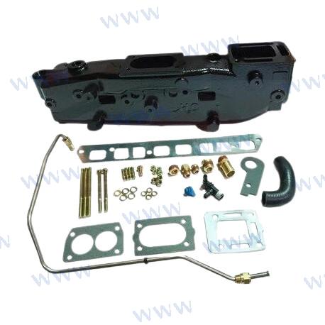 Manifold for Mercruiser 3.0L 181 OEM: Mercruiser: 806867A12, 806867A2, 806867A3, 806867A8, 806867A9, 816329A3, 860235A03, 99798A18