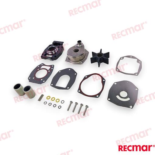 Water pump service kit OEM: Mercruiser: 43024A4, 43024A5, 43024A6, 43024A7, 43026T9, 46-43024A7, 8M0113799