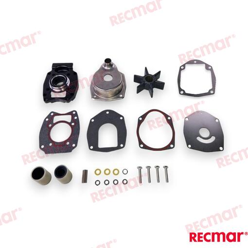 Water pump service kit OEM: Mercruiser: 43024A4, 43024A5, 43024A6, 43024A7, 43026T9, 46-43024A7, 8M0113799