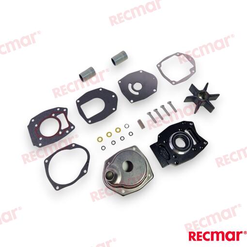 Water pump service kit OEM: Mercruiser: 43024A4, 43024A5, 43024A6, 43024A7, 43026T9, 46-43024A7, 8M0113799