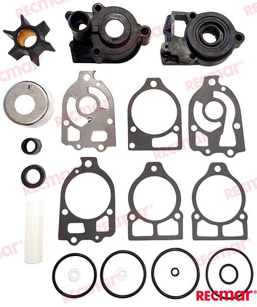 Water Pump Kit OEM: Mercruiser: 46-96148A8, 96148A5, 96148A8, 96148B8, 96148T8; OMC: 0508395, 0508399, 0508400, 0508402, 0508403, 0508404