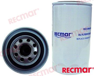 Oil Filter OEM: Yanmar: 127695-35150, 127695-35160; Mercruiser: 19485, 35-19485; Volvo: 423135