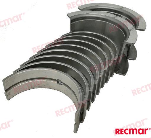 kit bearing cranshaft GM V8 454 0.25mm OEM: Mercruiser: 23-818476, 23-818476001, 23-8M0030982, 818476, 818476001, 841450