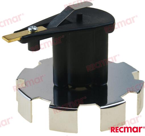 Distributor rotor V8 Thunderbolt 4 and 5 OEM: Mercruiser: 13524A1, 13524B1, 13524T1, 42862, 805759Q3; OMC: 0775514