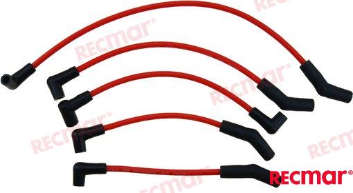 Spark plug wire  set GM140 3.0L LX 4 cylinders Delco EST OEM: Volvo: 3851815, 3853984, 3853985, 3853986, 3853987, 3888324