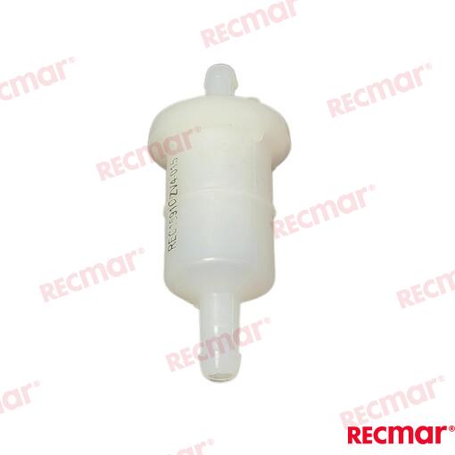 Fuel filter for OEM: Parsun: F20-00005300EFI, F20-03000500EFI; Honda: 16910-ZV4-005, 16910-ZV4-015; Tohatsu: HZV416910015