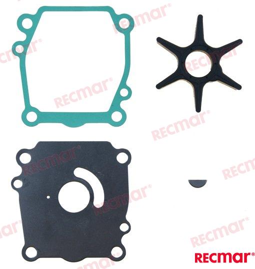 Water pump rotor repair kit - OEM: Mercruiser: 8M6012818; OMC: 0766487, 5031731; Suzuki: 17400-87E02, 17400-87E03, 17400-87E04