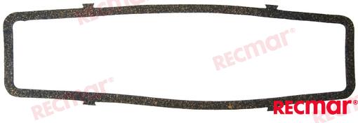 Valve cover gasket GM 181 3.0L OEM: Mercruiser: 27-34208, 27-814703, 814703, FI5000119; Volvo: 3852692, 3856443; OMC: 3852692, 3856443