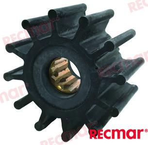 Impeller OEM: Volvo: 21213650, 21213660, 21951348, 3862567, 860203; Mercruiser: 47-891801, 891801; Perkins: 24880190, 460038; OMC: 3862567