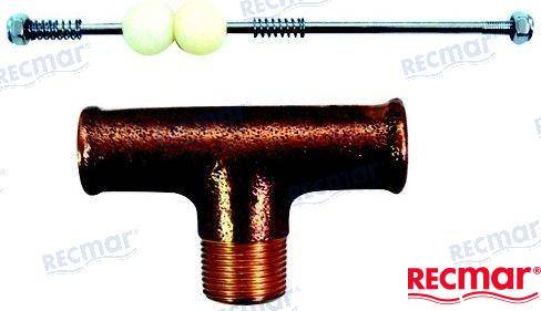 tee valve assembly