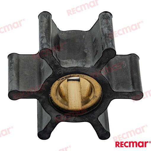 Water pump rotor OEM: Yanmar: 124223-42091, 124223-42092, 128296-42070, 128620-42200, 128620-42201; OMC: 229955, 250872; Vetus: IMP00101