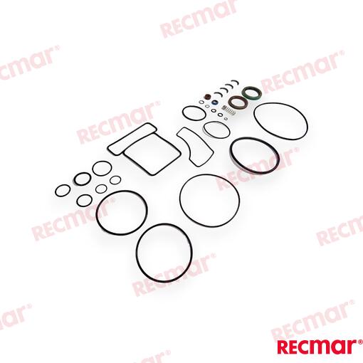 gearcase seal kit for Mercruiser BRAVO upper gearcase OEM: Mercruiser: 16709A1, 16709A2, 26-16709A2; OMC: 0775429