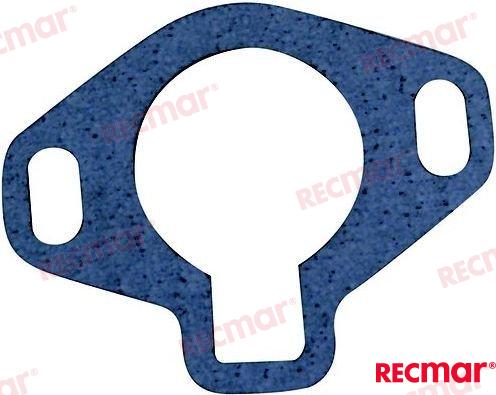 Thermostat gasket OEM: Mercruiser: 27-488181, 27-48818Q01, 48818, 488181, 48818Q01; OMC: 0508562, 0508566, 0508619, 0508717