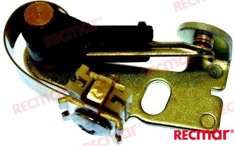 point contact OEM: Mercruiser: 34235, 34235A1, 34235B, 34235Q, 34235Q1, 34235T, 34235T1, 58217Q, 898253008, 8M6001251; OMC: 0172527