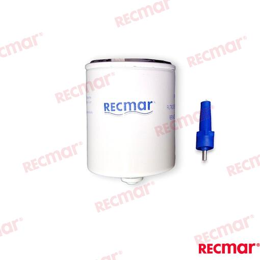 Degvielas filtrs Mercury Mariner V6 EFI/DFI (1996+) OEM: Mercruiser: 184584, 184585, 18458A4, 18458Q04, 18458Q3, 18458Q4, 18458T3, 18458T4