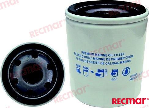 Oil filter - Mercury (Verado 135-175Hp) OEM: Mercruiser: 35-877767K01, 35-877767Q01, 35-896546, 35-896546T, 877767Q01, 896546T