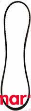v-belt for OEM: Volvo: 3852106; Mercruiser: 57-32850, 57-64032Q1, 57-69143Q, 57-69143T, 64032Q1