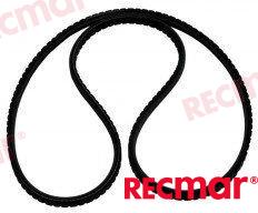 Belt V-Type, OEM: Mercruiser: 27-93658Q, 57-45856, 57-49213A1, 57-93658Q, 93658Q; Volvo: 3858462; OMC: 0311046, 3858462
