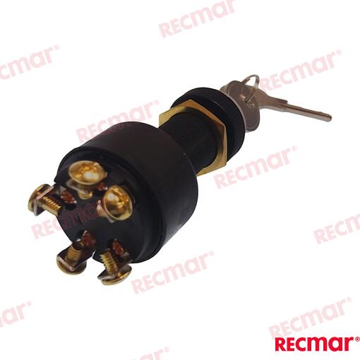 Ignition starter switch 5T 3POS OEM: OMC: 386545