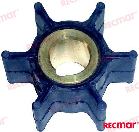 Water impeller for Johnson Evinrude 389576 4,5,6,7,8Hp OEM: Mercruiser: 878837; OMC: 0389576, 389576, 436137