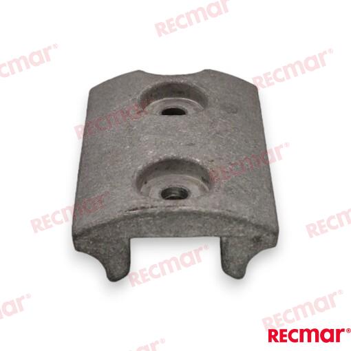 Aluminum anode OEM: OMC: 431708