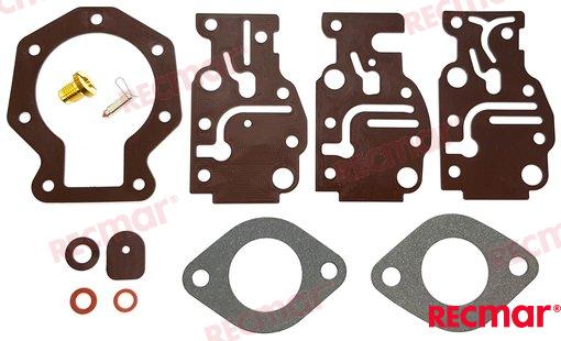 Carburetor Repair Kit OEM: Mercruiser: 879079A02, 879079A1, 8M0175331, 8M6010307; OMC: 0439073, 431897, 4359073, 439073