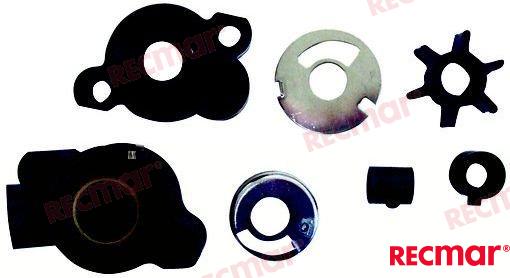 Water pump kit - Mercury (4, 4.5, 7.5, 9.8 HP) OEM: Mercruiser: 46-70941A3, 70941A3