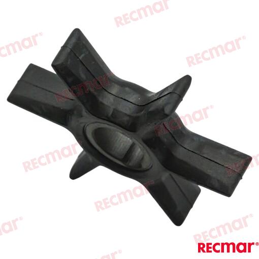 Water pump rotor for Mercury engines 6-15ZS OEM: Mercruiser: 420382, 42038Q02, 47-42038-2, 47-42038Q02; OMC: 0775479