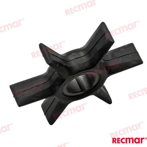 Water pump rotor for Mercury engines 6-15ZS OEM: Mercruiser: 420382, 42038Q02, 47-42038-2, 47-42038Q02; OMC: 0775479