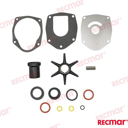 Water pump service kit OEM: Mercruiser: 43024A4, 43024A5, 43024A6, 43024A7, 43026K06, 43026Q06, 43026T9, 46-43024A7, 47-43026Q06