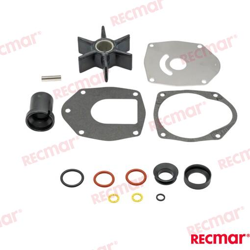Water pump service kit OEM: Mercruiser: 43024A4, 43024A5, 43024A6, 43024A7, 43026K06, 43026Q06, 43026T9, 46-43024A7, 47-43026Q06