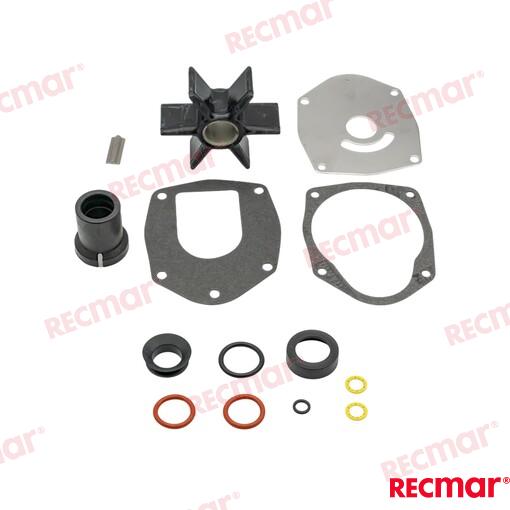 Water pump service kit OEM: Mercruiser: 43024A4, 43024A5, 43024A6, 43024A7, 43026K06, 43026Q06, 43026T9, 46-43024A7, 47-43026Q06