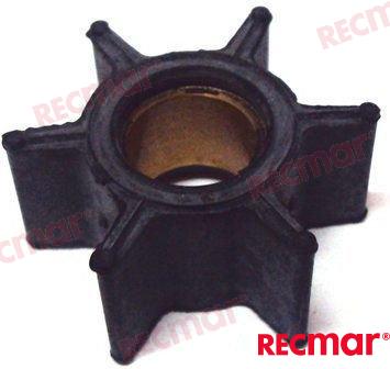 Impeller - Mercury (3,5/3,6 /4/4,5/7,5/9.8Hp) OEM: Mercruiser: 47-89980, 68988, 89980, 89980B; OMC: 0508387, 0775464